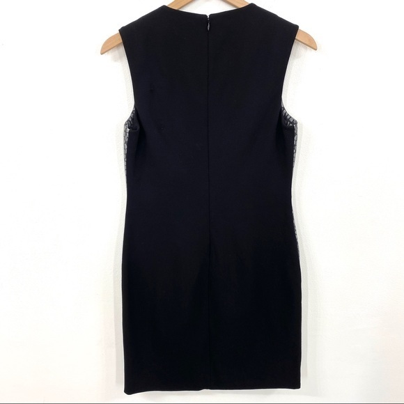 DVF Silver Alligator Jacquard + Black Dress - Picture 5 of 9